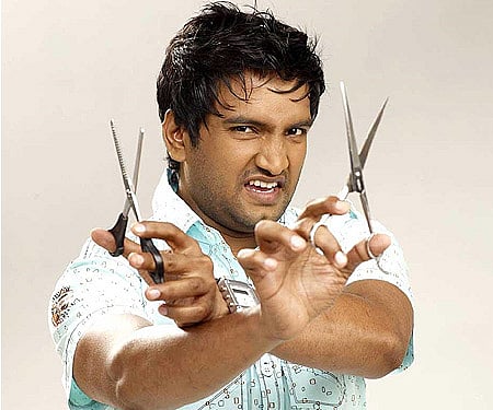 Actor Santhanam in Boss Engira Bhaskaran
