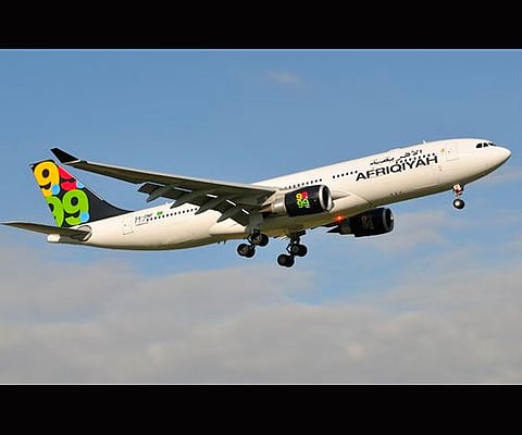 Images of Libya Plane Crash