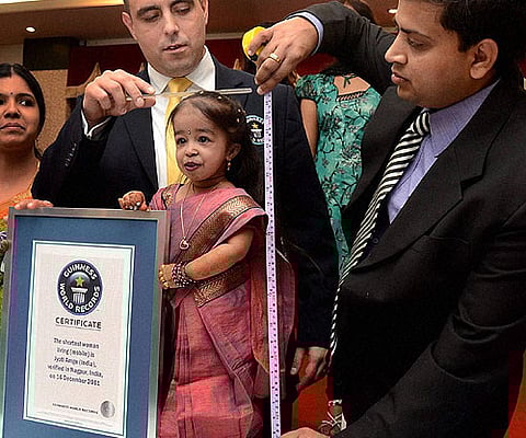 The shortest woman in the world