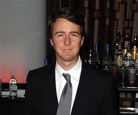 Actor Edward Norton attends the 2011 New York Film Critics Circle Awards in New York. AP