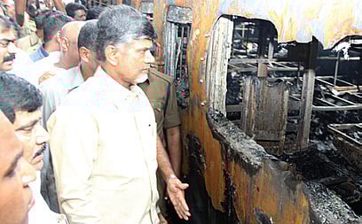 Railway station turns into mortuary