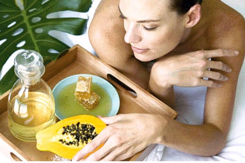 Pamper your skin with papaya