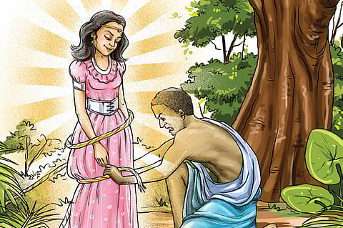 Lonkundo traps a wife