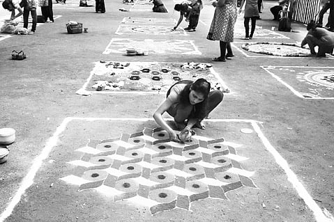 Colours make merry in city