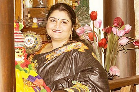 Married to actor-politician KB Ganesh Kumar