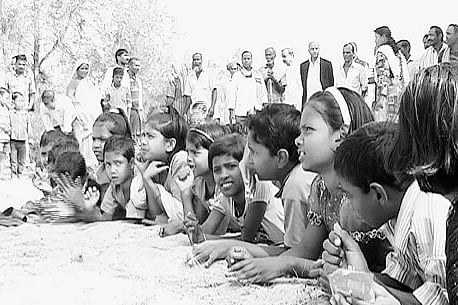 Children used as human shield