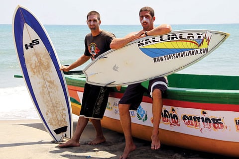 The surf is up in Puducherry