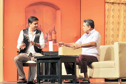 Where father-in-law spins the yarn