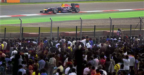 '60,000 fans attended Indian Grand Prix'