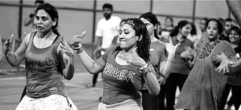 Stay healthy and Zumba