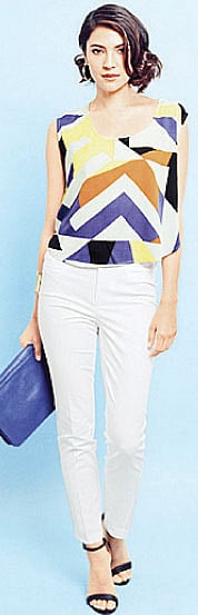 A mosaic of geometric patterns spruces up your spring