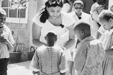 Making relief part of the itinerary 