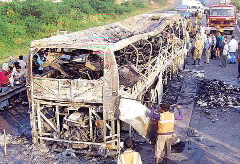 7 killed in another Volvo bus fire mishap