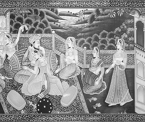 Inside the harem of the mughals