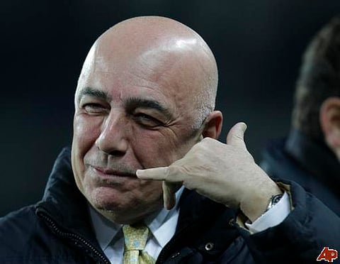 Milan vice-president Galliani to resign