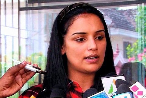 Case filed against Congress MP on Swetha's complaint