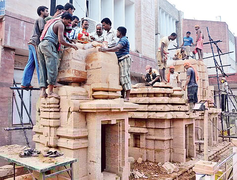 A step towards temple conservation