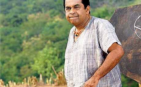 Telugu actor Brahmanandam in 'Welcome Back'