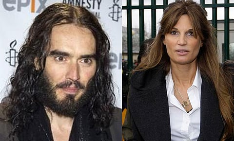 Russell Brand reunites with Jemima Khan