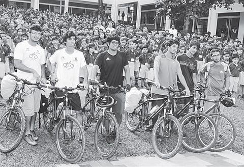 Bicycle Boys on Green ride