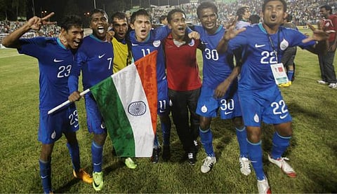 India Lock Horns With Rampaging Afghanistan in SAFF Cup Final 