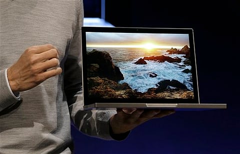 Google adds new touch to line of Chrome laptops 