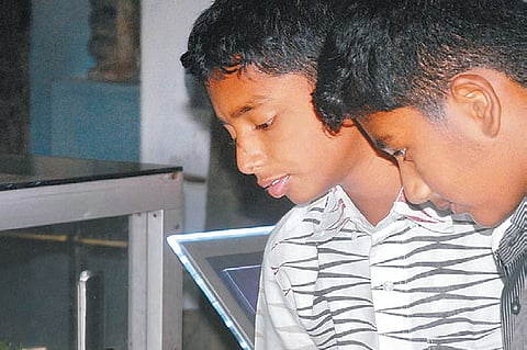 Kangra paintings on display