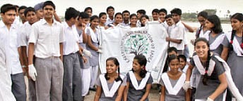 Doing his part for the environment