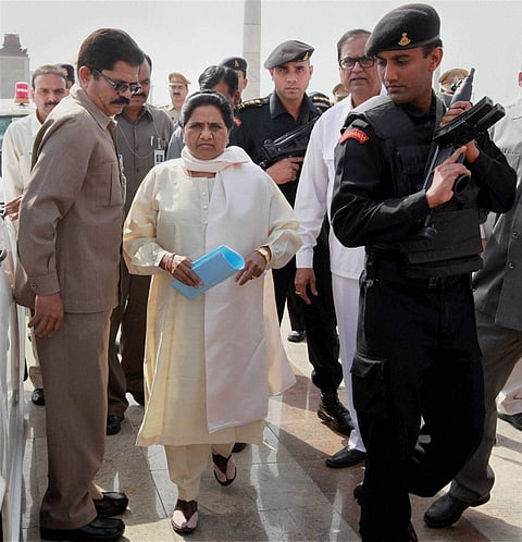 Mayawati Demands More Security for UP Polls