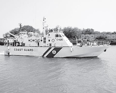 Coast guard ship C-425 commissioned