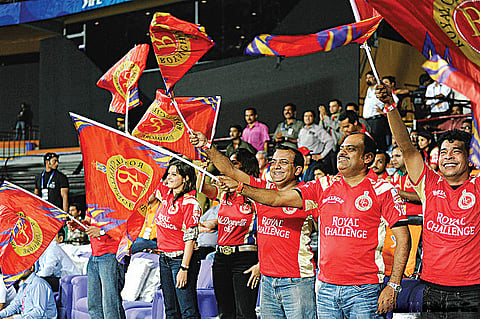 Come on....RCB, RCB, RCB!