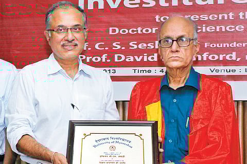 Honorary Doctorate for C S Seshadri