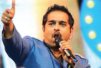 Rocking trio on a musical high