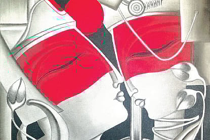 Painting soulmate in red!