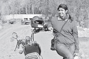 'I was forbidden from riding a bike'