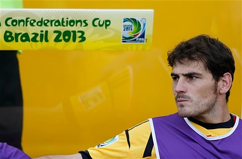 I've cried, I've suffered: Casillas