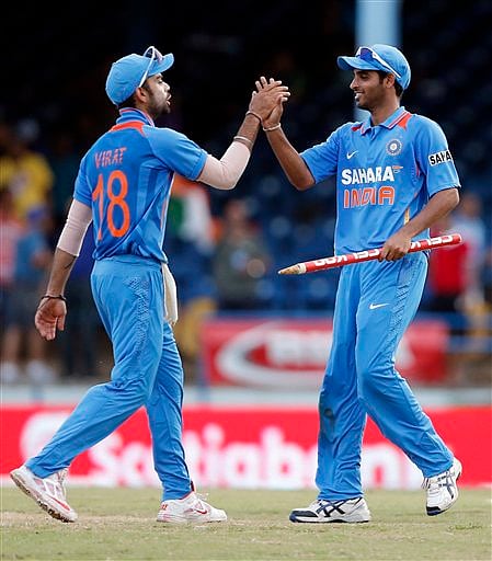 India thrash Sri Lanka by 81 runs to enter the final of Tri-Series