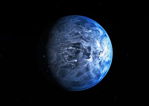 Astronomers find blue planet outside solar system