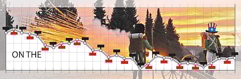 No stopping the rupee on its southward journey