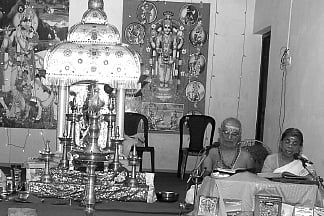 Bhagavatha Sapthaham begins at Paramara temple