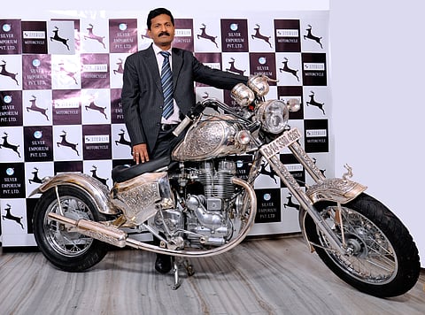 World's first silver bike in Mumbai