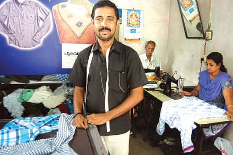 This city tailor is a specialist in making old clothes as good as new