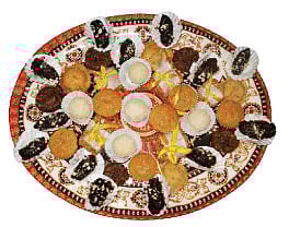 Fasting ends with festive spread