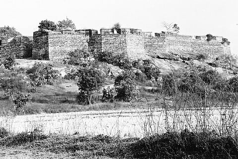 Adilabad forts in a state of disrepair