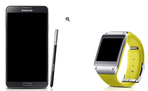 Samsung launches Galaxy Note 3, Galaxy Gear in India