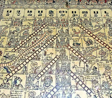 Ancient Kalamkari painting exhibition