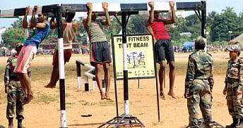 Army Recruitment Rally Begins in Kollam