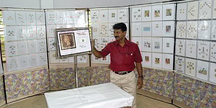 A Teacher with a Passion for Stamp Collection