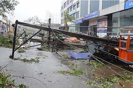 Cyclone Hudhud: AP Stays on Alert, Focuses on Restoration