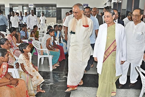 Free Treatment for the Poor at GITAM Hospital